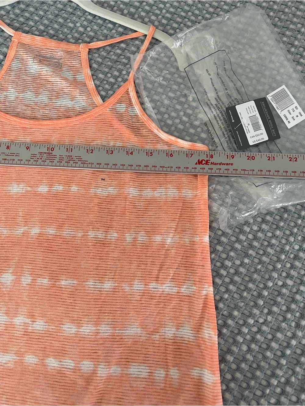 Eddie Bauer Women's Day Hiker Tank Top Size M Reef